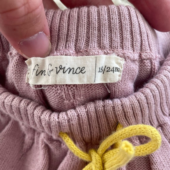 Fin & Vince | size 18-24 months lilac skirt drawstring waist excellent condition - Picture 6 of 7